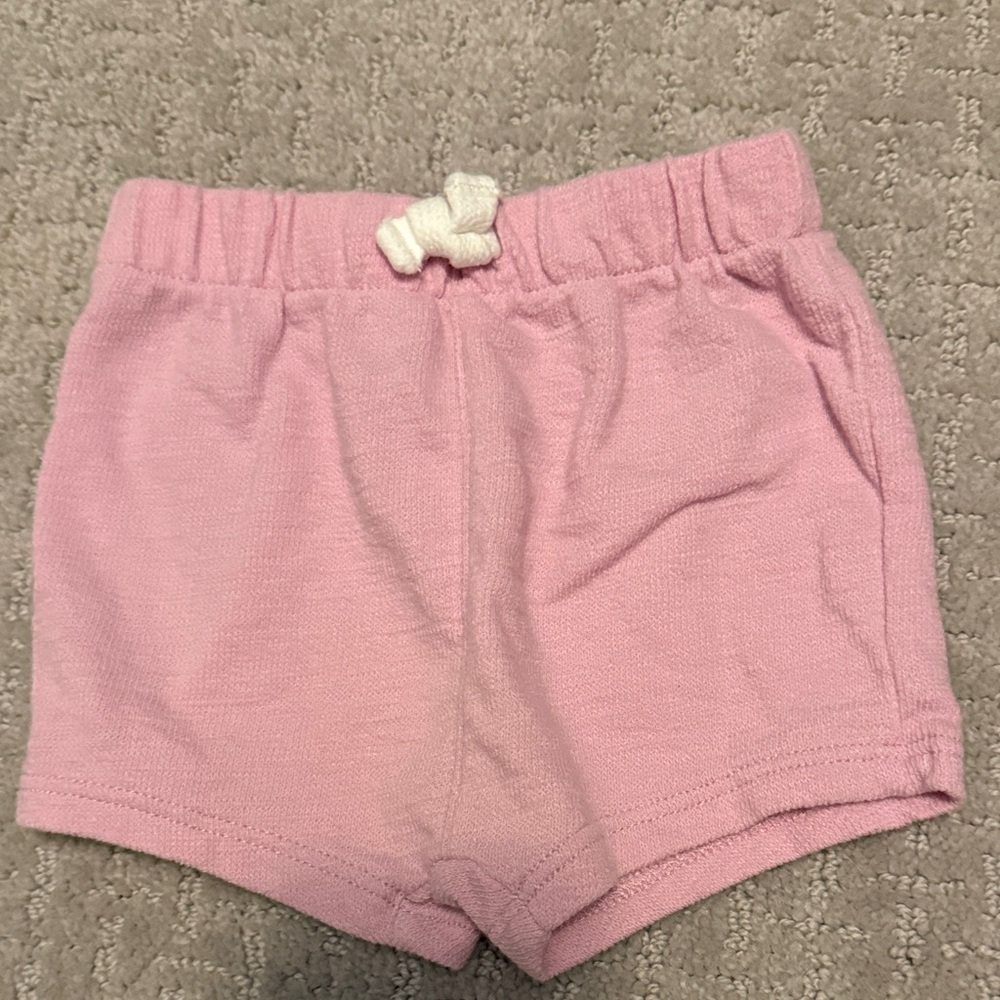 Carter's Pink Kids Shorts with White Bow